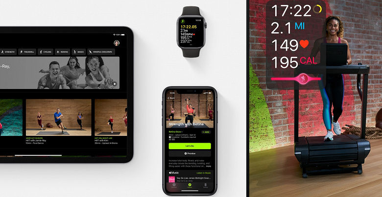 Apple Fitness+ — для тех, кто любит трениться дома и делать это разнообразно