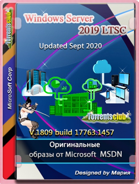 Windows Server 2019 LTSC Version 1809 Build 17763.1457 (Updated Sept 2020)