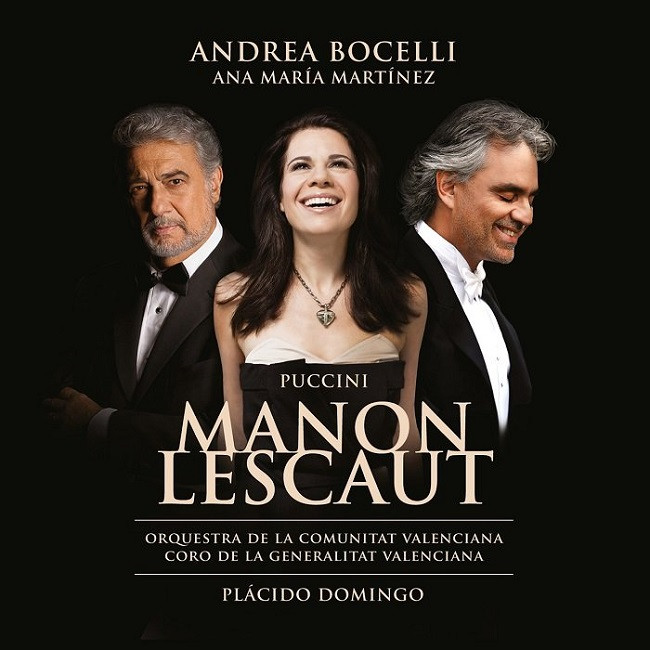 Ana Maria Martinez, Andrea Bocelli, Placido Domingo - Puccini: Manon Lescaut (2014) (HDTracks) FLAC
