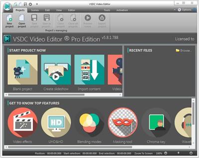 VSDC Video Editor Pro 6.5.1.196 [x86 x64] incl Patch