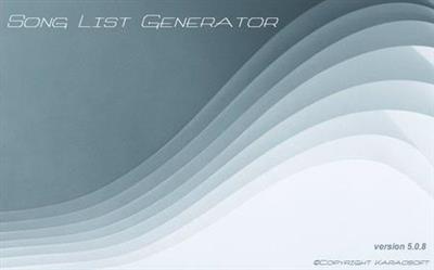 Karaosoft Song List Generator 5.2.1