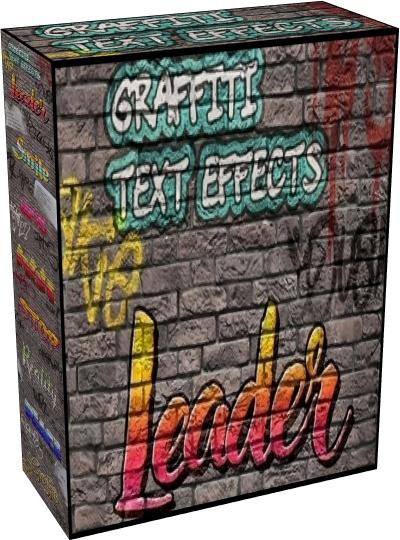 GraphicRiver - 8 Graffiti Text Effects - 8 PSD Templates Vol.2