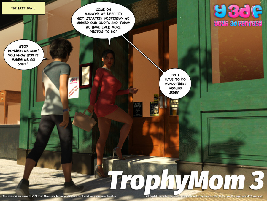 Y3DF - TrophyMom 3 - 81 pages - Complete