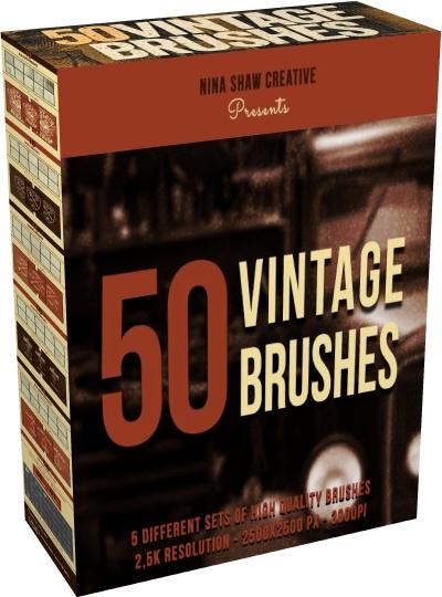 GraphicRiver - 50 Vintage Brushes