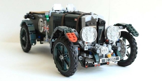 Как построить собственный Bentley используя только Lego?