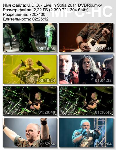 U.D.O. - Live In Sofia 2011 (DVDRip)
