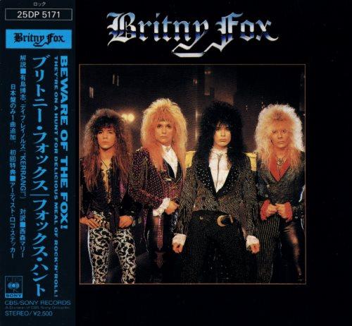 Britny Fox - Вritnу Fох [Jараnеsе Еditiоn] (1988)