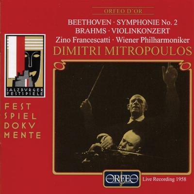 VA - Beethoven  Symphony No. 2 in D Major, Op. 36 - Brahms  Violin Concerto in D Major, Op. 77 (L...