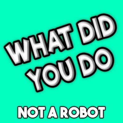  Not a Robot - What Did You Do