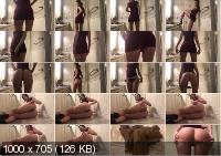 burgundy dress ass poop worship with TinaAmazon [UltraHD/4K / 2020]